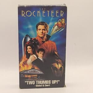 The Rocketeer VHS 1992 Walt Disney Bill Campbell Alan Arkin Jennifer Connelly